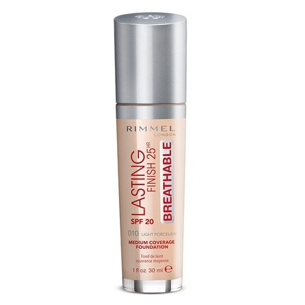 

Rimmel London Lasting Finish Breathable Foundation SPF 20 010 Светлый фарфор