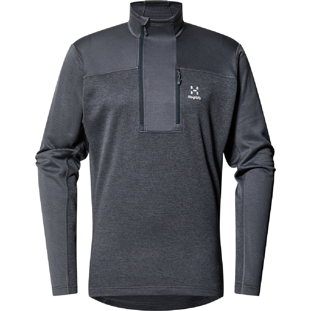 

Толстовка Haglöfs ROC Flash Mid Half Zip, серый