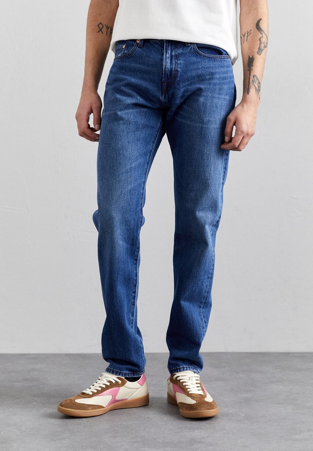 

Прямые джинсы MENS PS Paul Smith, синий деним