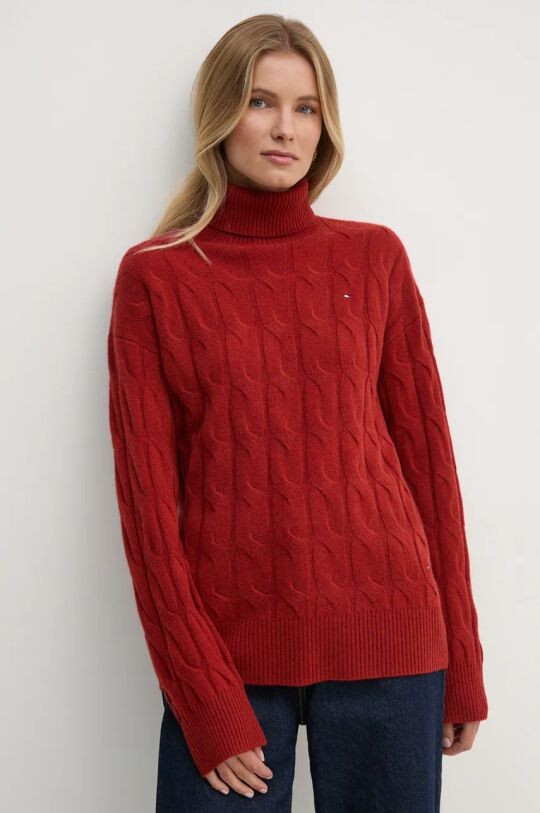 

Свитер Tommy Hilfiger, бордовый