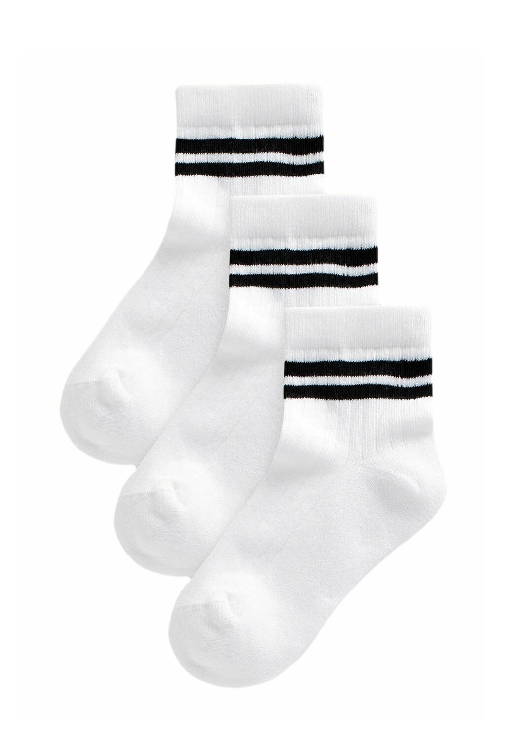 

Носки RICH CUSHIONED 3 PACK Next, цвет white black stripe