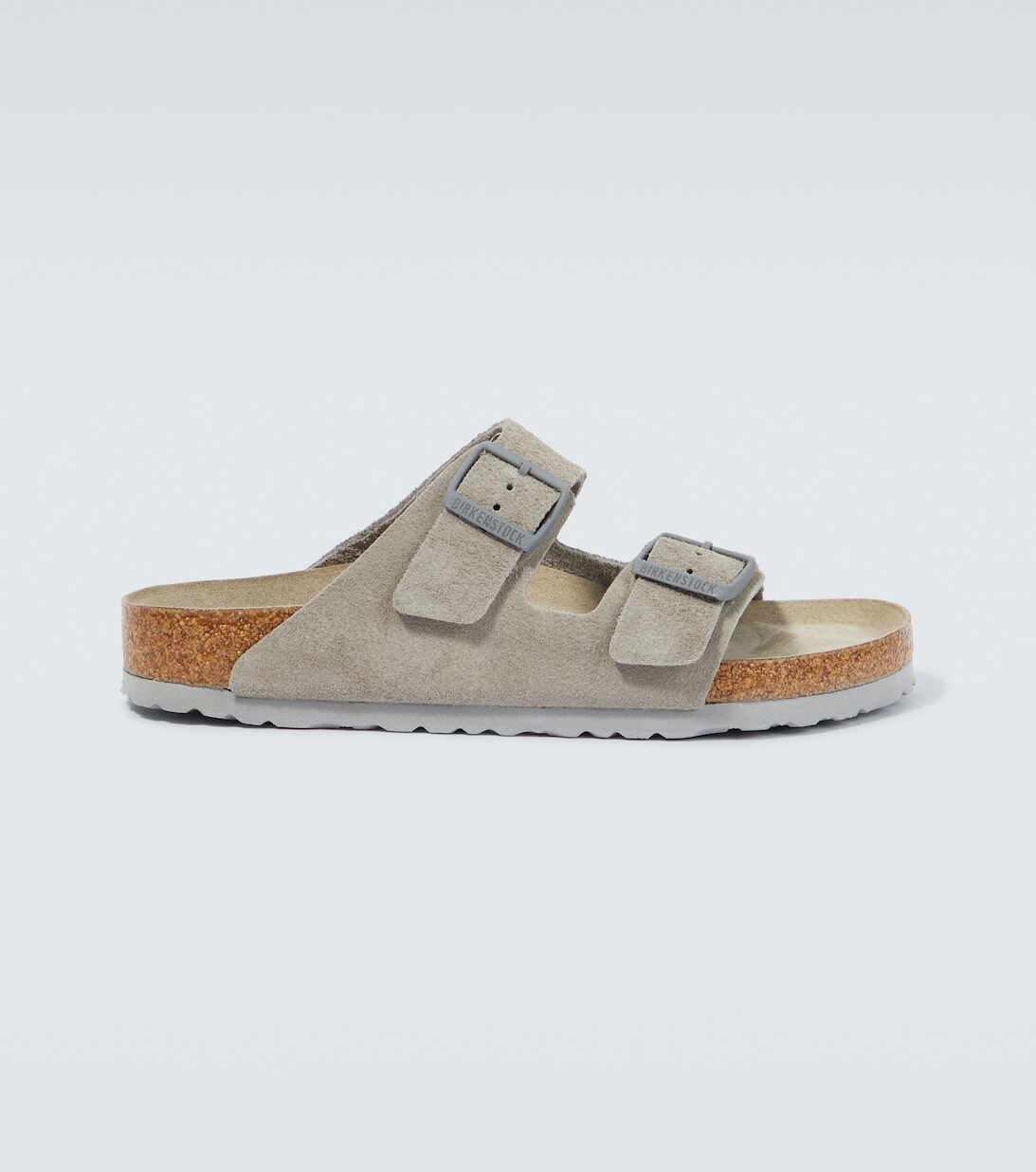 

Замшевые сандалии Arizona SFB Birkenstock, бежевый