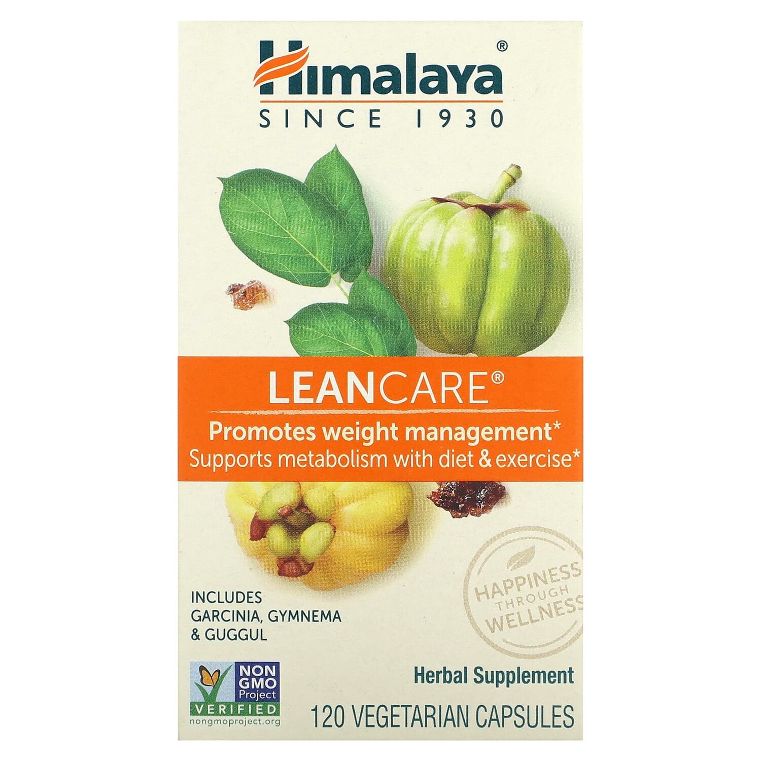 

LeanCare, 120 вегетарианских капсул, Himalaya