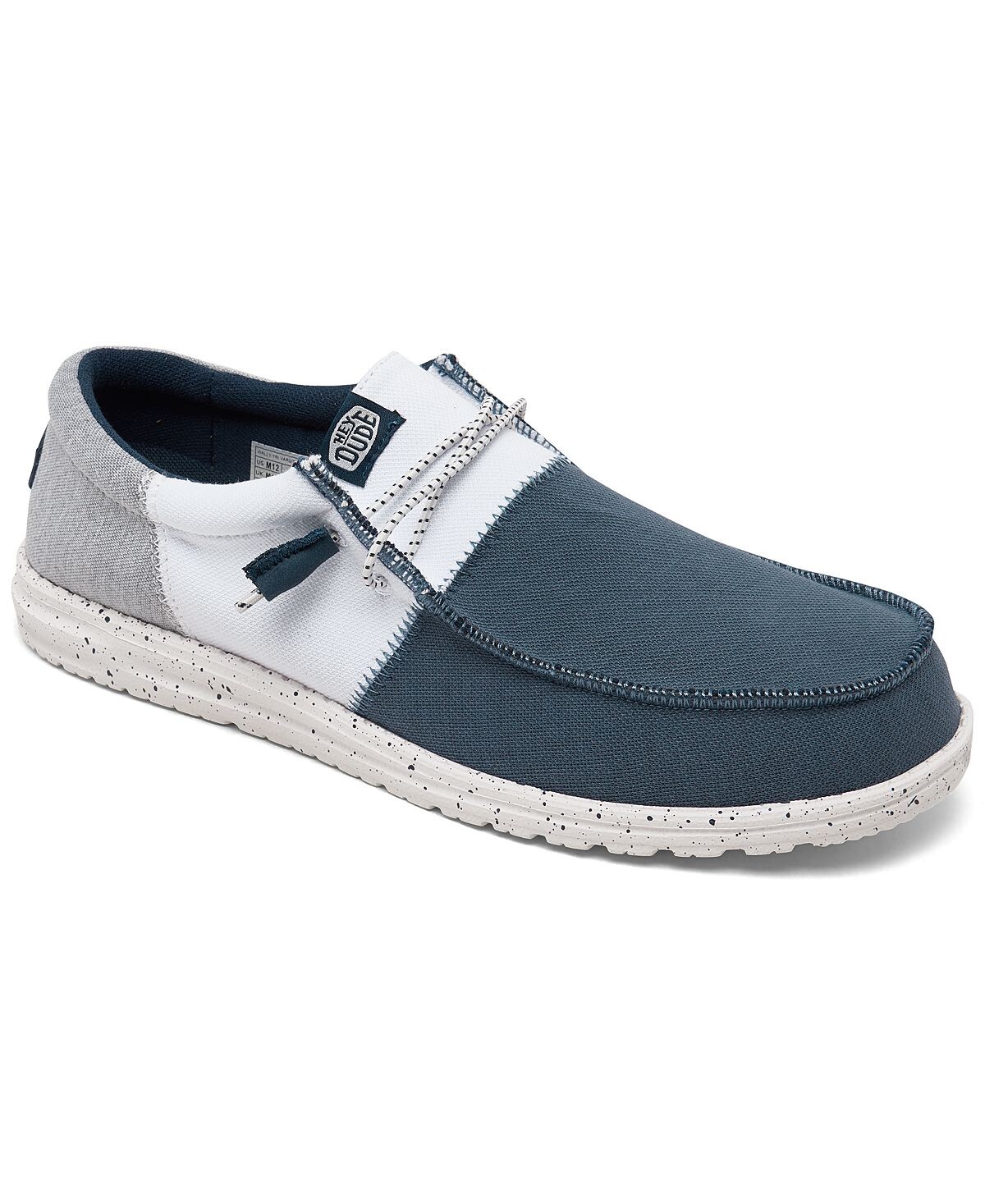 

Мужские повседневные мокасины Wally Tri Varsity от Finish Line Hey Dude