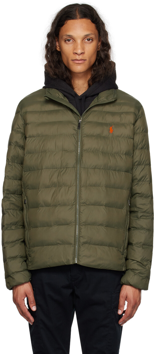 

Зеленый Складная термокуртка Polo Ralph Lauren