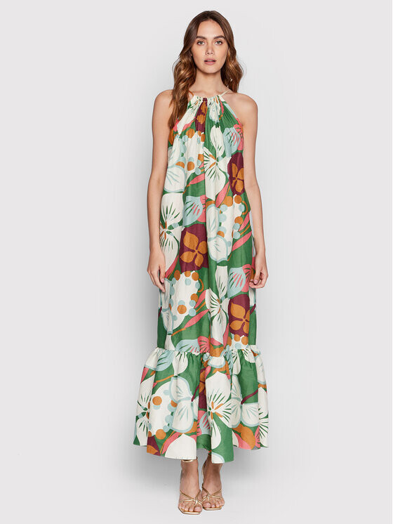 

Летнее платье свободного кроя Ted Baker, зеленый