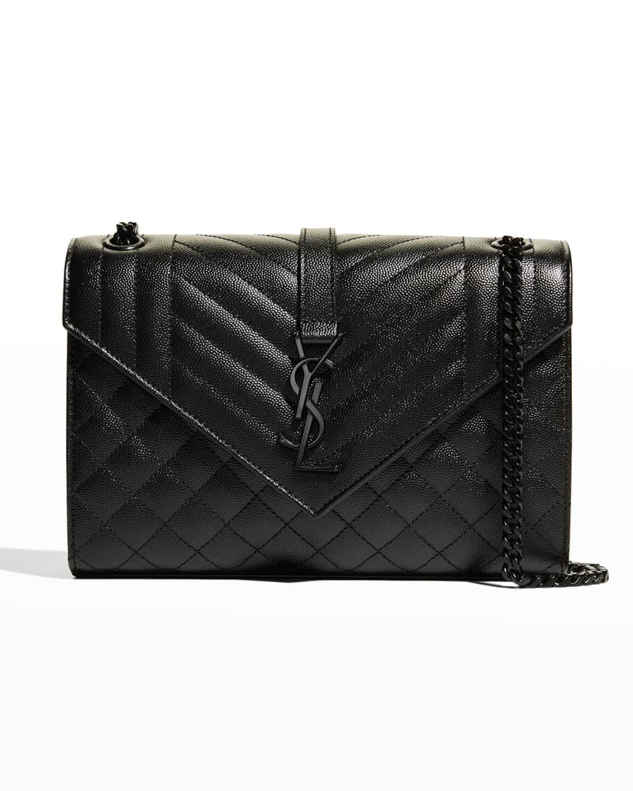 

Средняя сумка на плечо с цепочкой-конвертом Saint Laurent