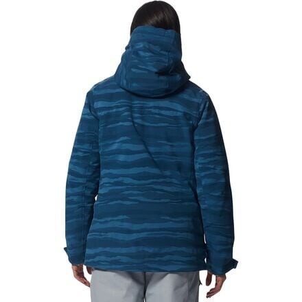 

Куртка Powder Quest - женская Mountain Hardwear, цвет Dark Caspian