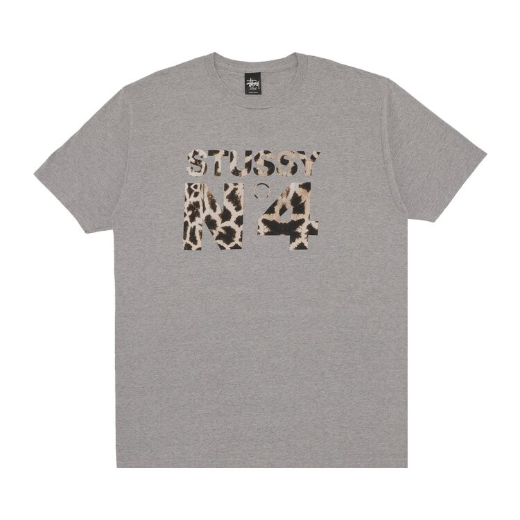 

Футболка Stussy Giraffe No.4 'Grey', серый