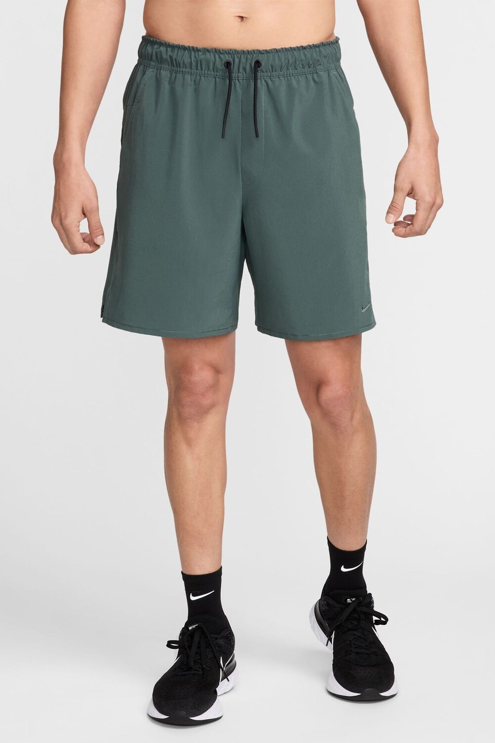 

Тренировочные шорты Dri Fit unlimited длиной 7 дюймов Nike, зеленый