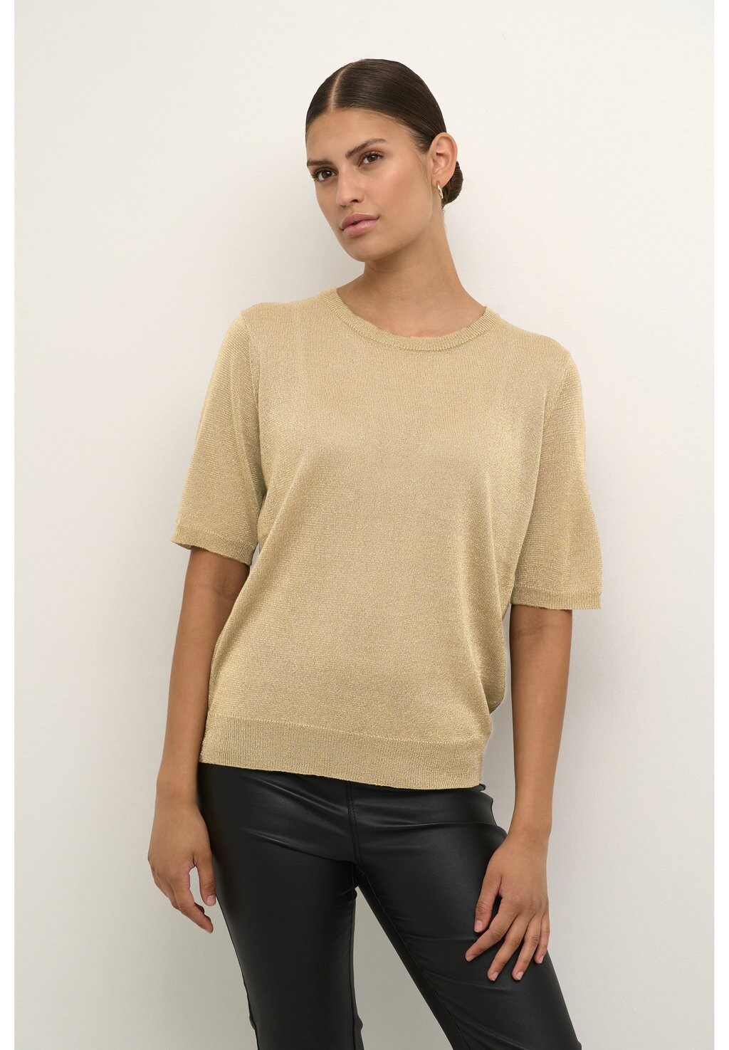 

Футболка базовая KAFELIA SHORT SLEEVE Kaffe, горностай