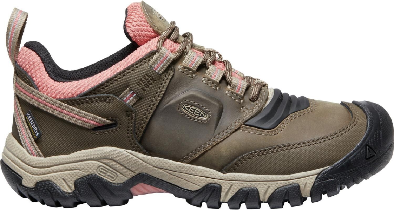 

Водонепроницаемые походные женские ботинки Keen Ridge Flex, коричневый