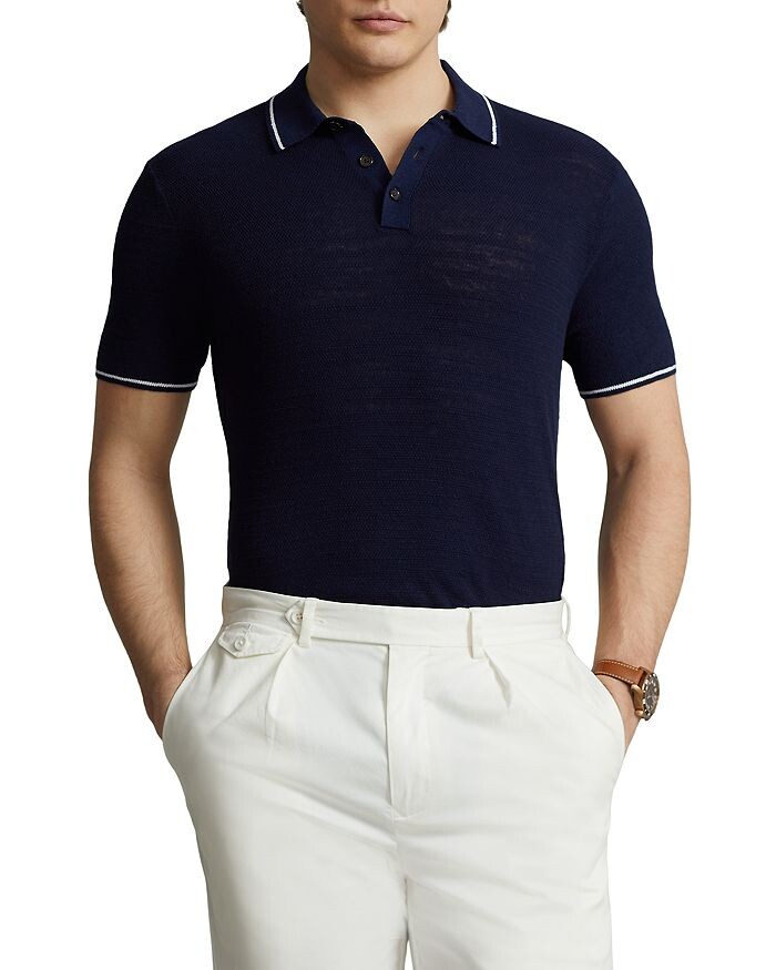

Трикотажная рубашка-поло с капюшоном Polo Ralph Lauren