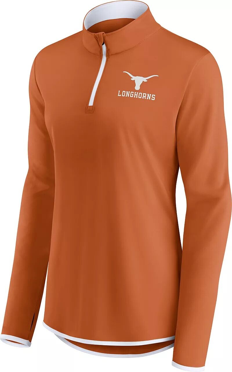 

Легкие женские кроссовки Texas Longhorns Burnt Orange с молнией на четверть NCAA