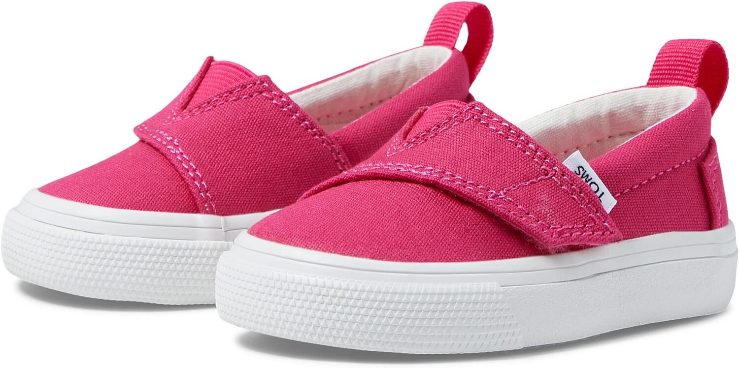 

Кроссовки Tiny Alpargata Fenix Slip-On Canvas TOMS, темно-розовый