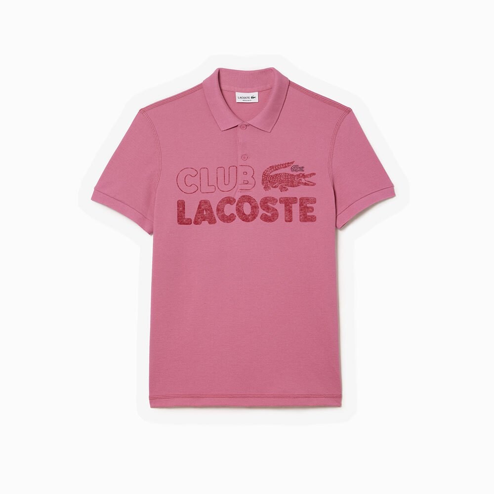 

Поло с коротким рукавом Lacoste PH5452, розовый