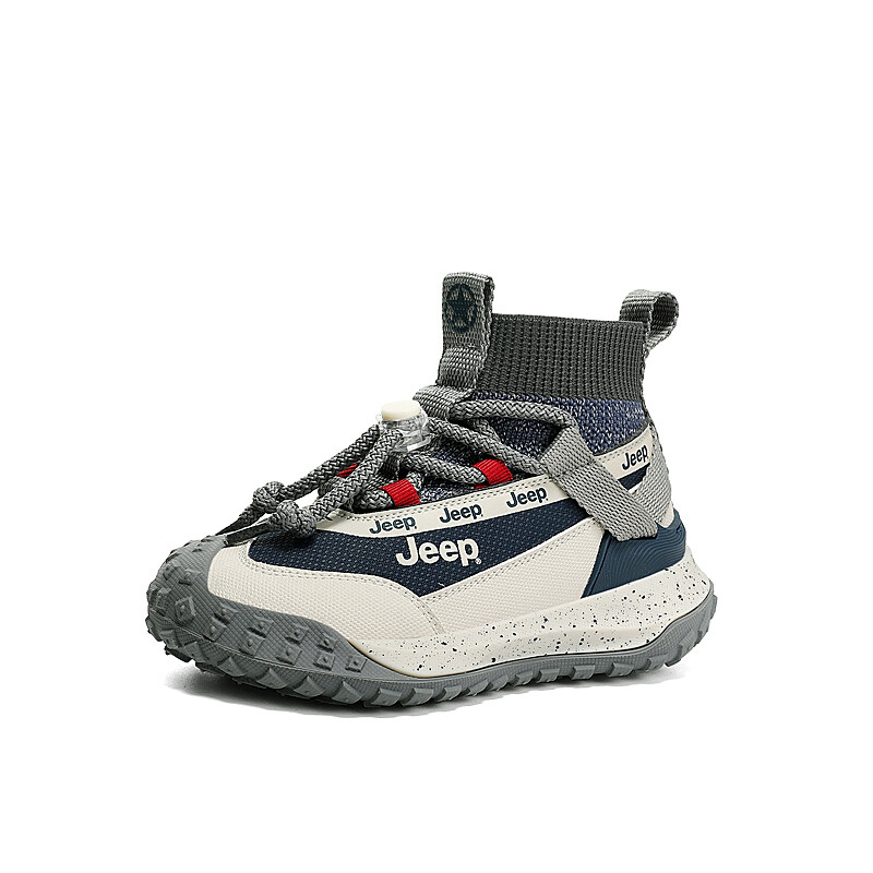 

Кроссовки Jeep Kids Lifestyle Shoes Kids High-top Blue, красный/синий