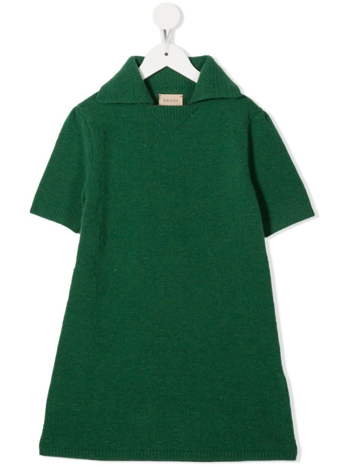 

Вязаное платье с монограммой G Gucci Kids, черный