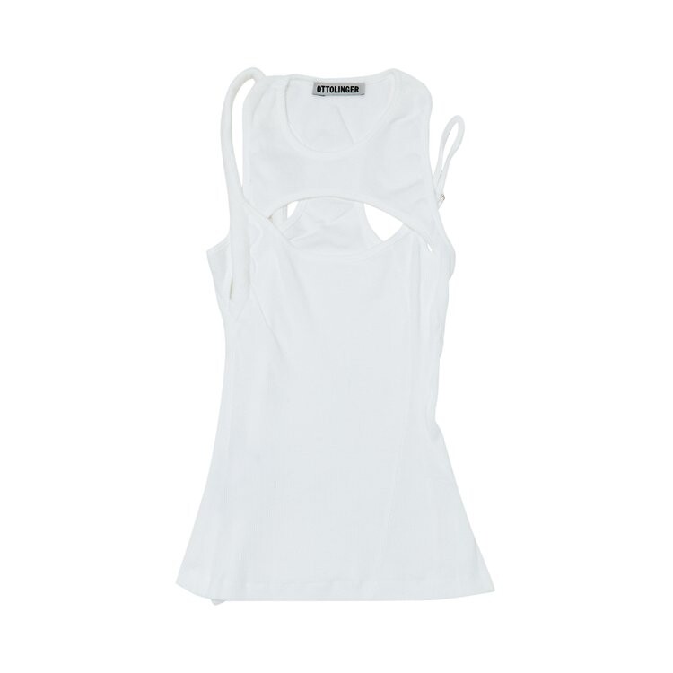

Топ Ottolinger Layered Cut Out Tank Top, белый