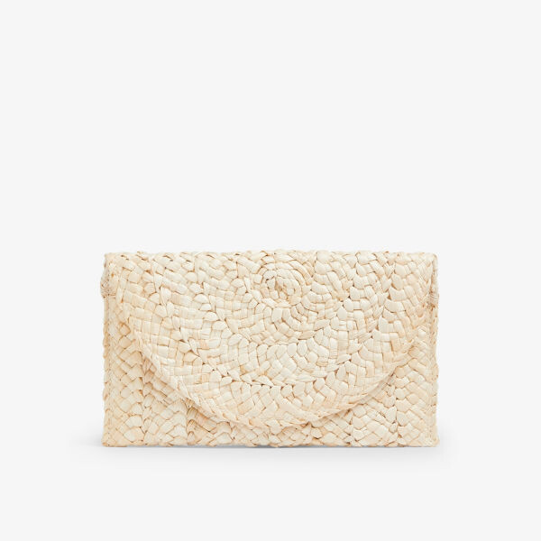 

Соломенный клатч-конверт dove Lk Bennett, цвет nat-natural
