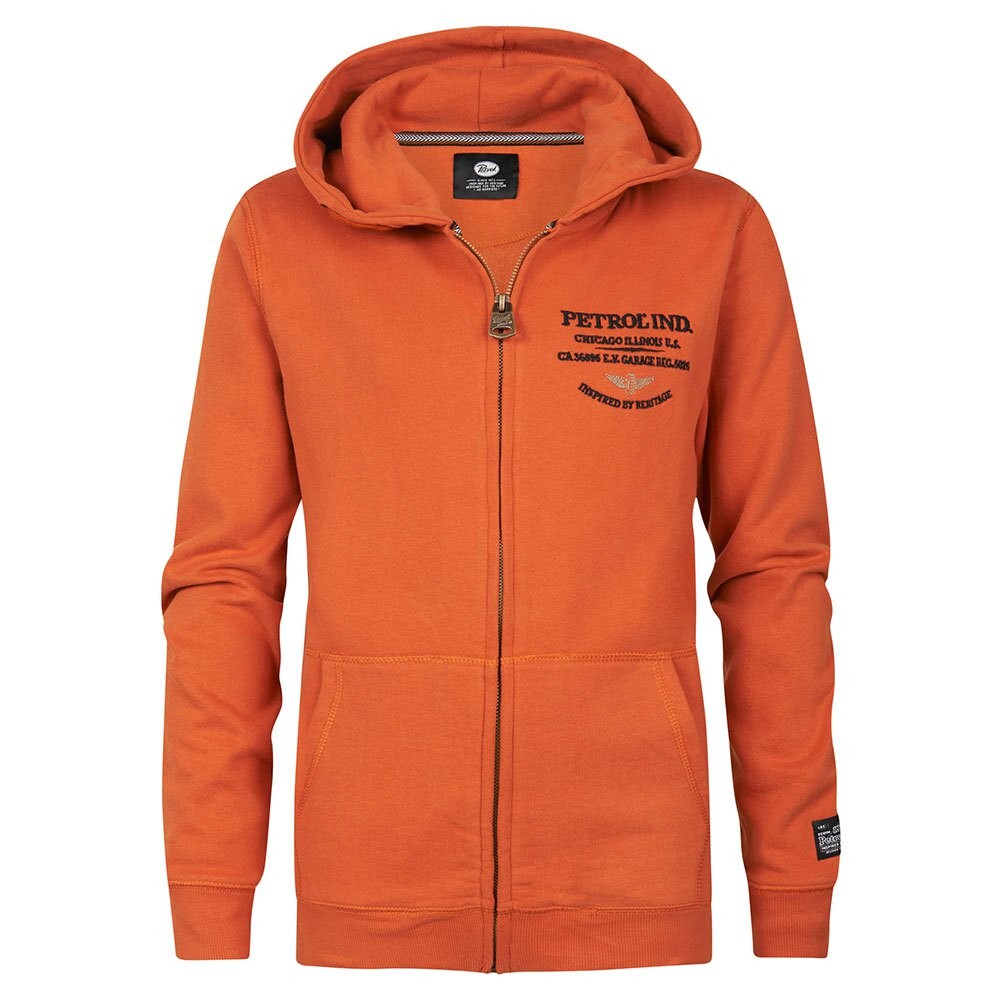 

Толстовка Petrol Industries 303 Full Zip, оранжевый