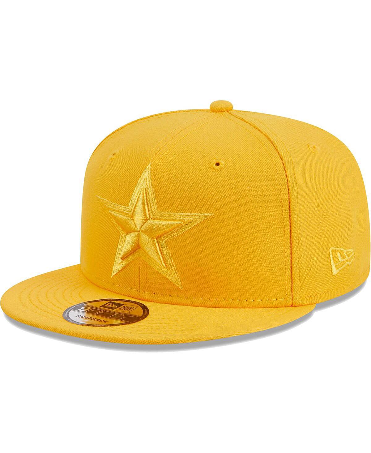 Мужская кепка Snapback Dallas Cowboys цвета золотистого цвета 9FIFTY Snapback New Era