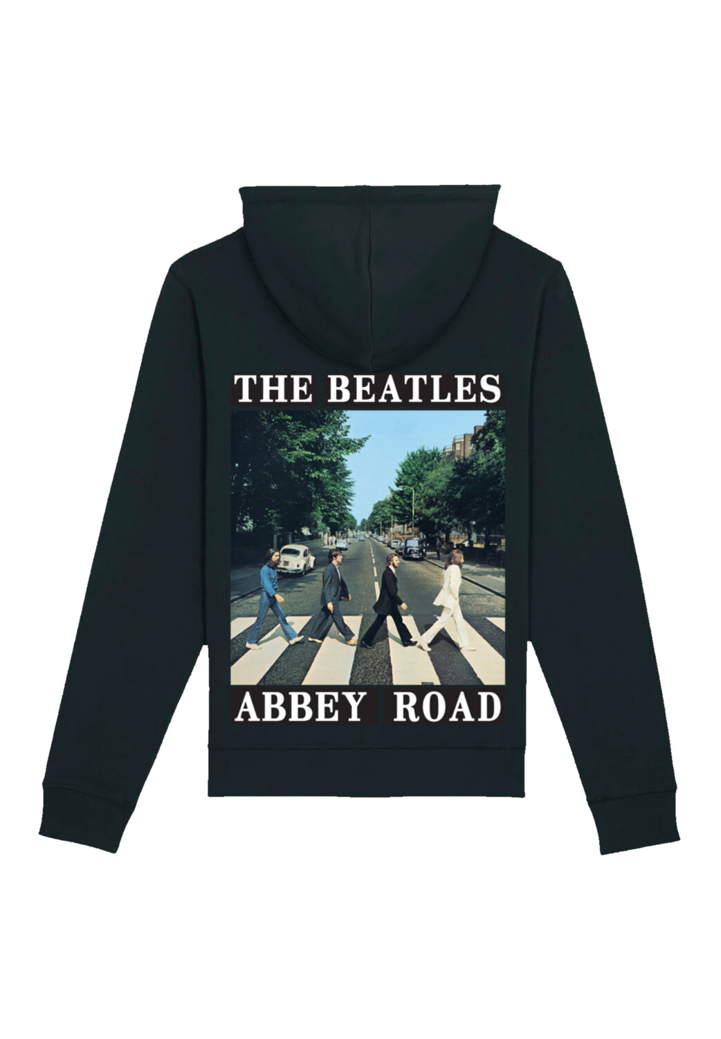

Пуловер F4NT4STIC Hoodie The Beatles Abbey Road, черный