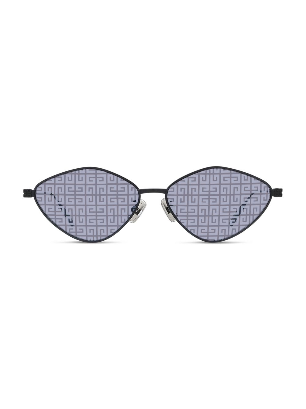 Зеркальные солнцезащитные очки GV Speed 57MM Givenchy, черный