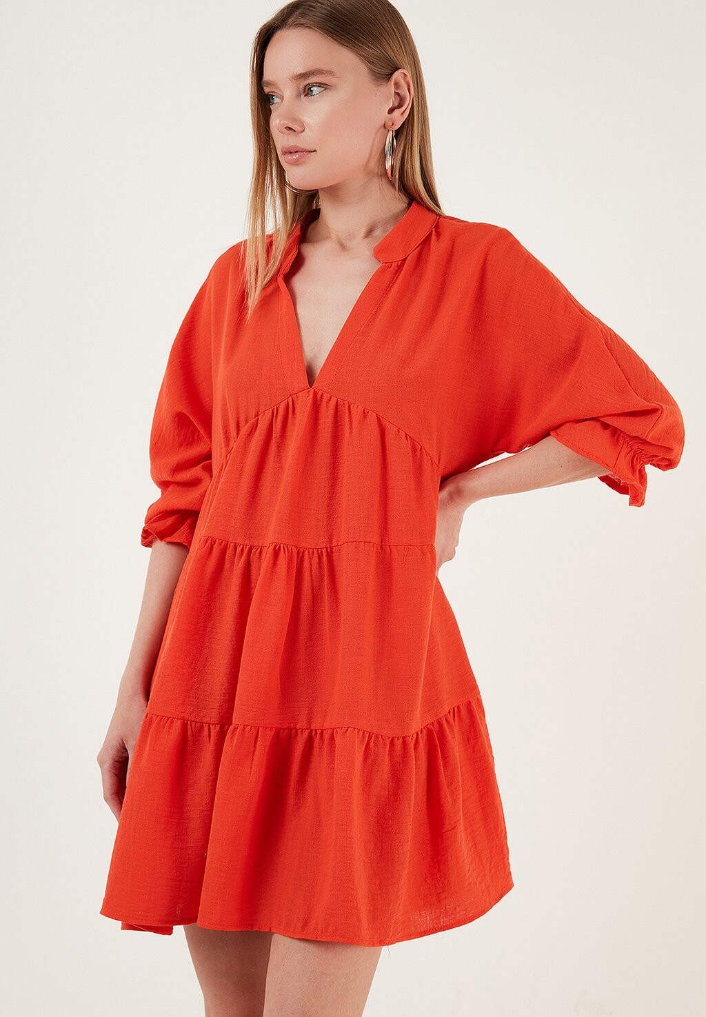 

Летнее платье LELA, оранжевый