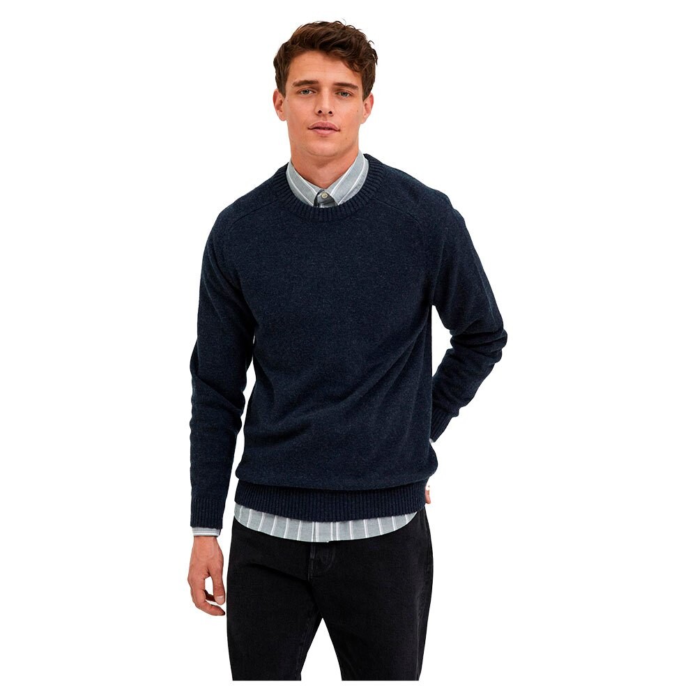 

Свитер Selected New Coban Crew Neck, черный
