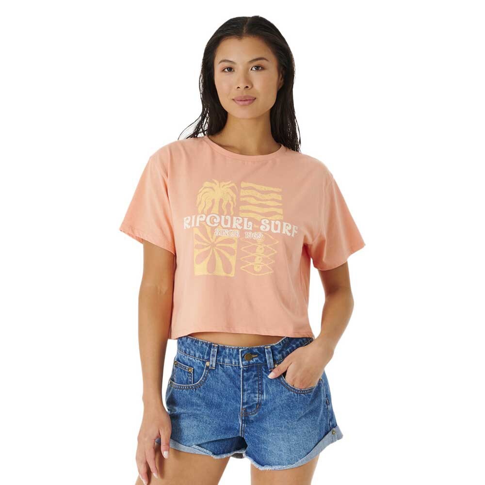 

Футболка Rip Curl Always Summer Crop, оранжевый