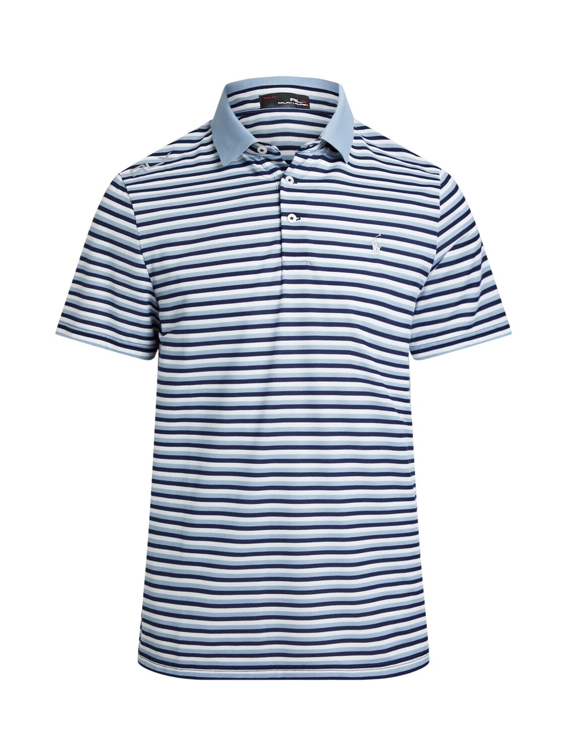 

RLX Ralph Lauren Рубашка-поло в полоску из пике, синий/белый/черный