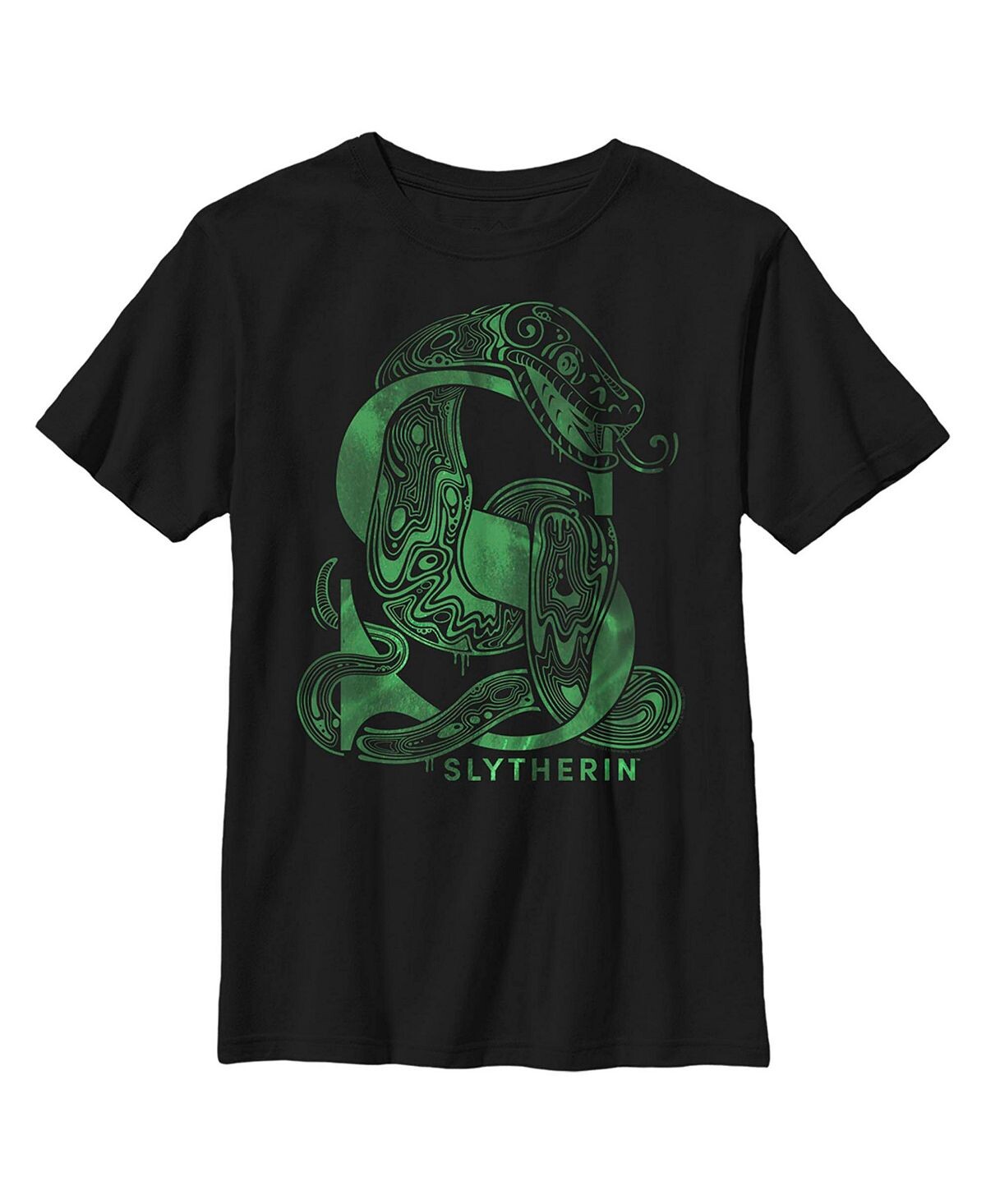 

Детская футболка с логотипом Harry Potter Slytherin S для мальчиков Warner Bros.