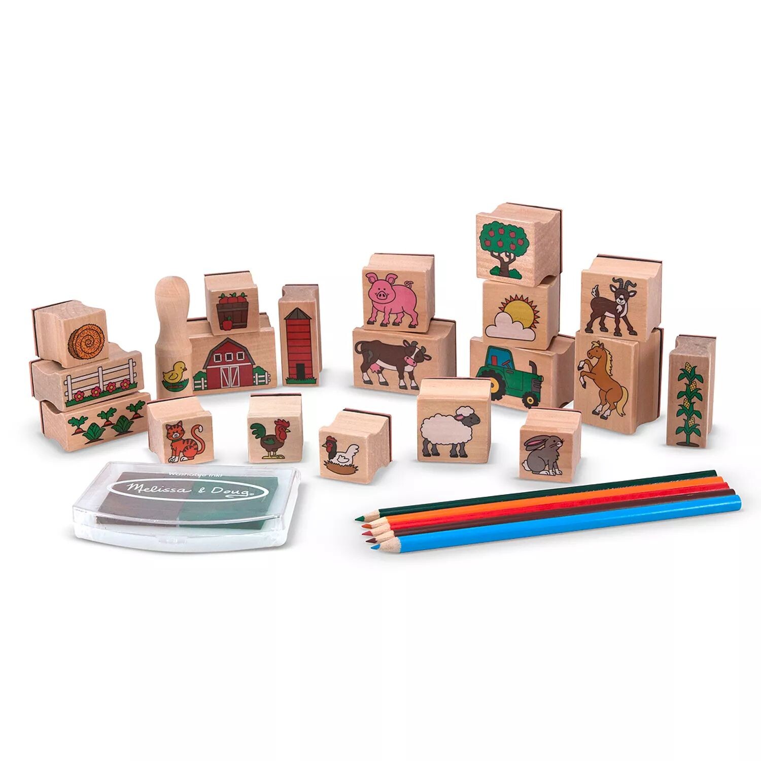 

Набор «Фермерский набор Мелисса и Дуг Стэмп-А-Сцена» Melissa & Doug