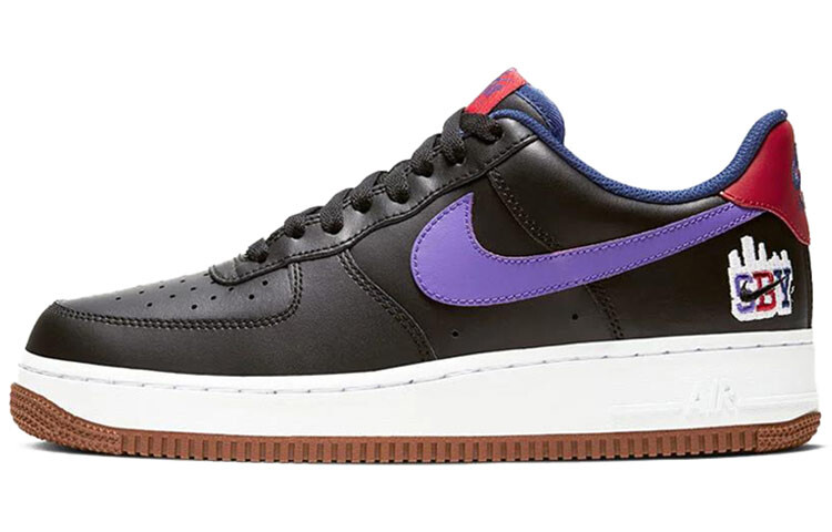 

Кроссовки унисекс Nike Air Force 1 Low Skate Черный/Красный/Фиолетовый