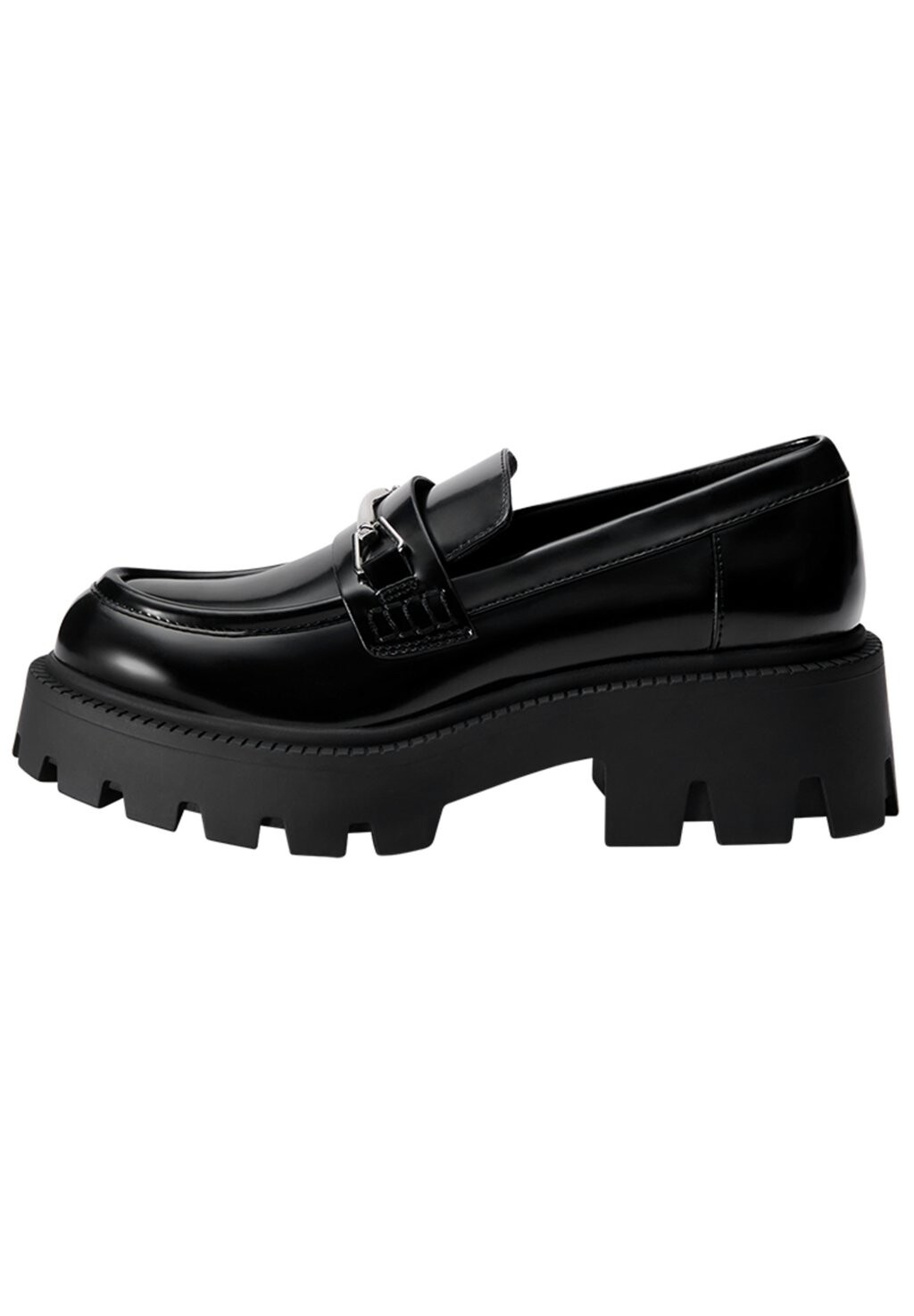 

Туфли Bukled Track PULL&BEAR, черный