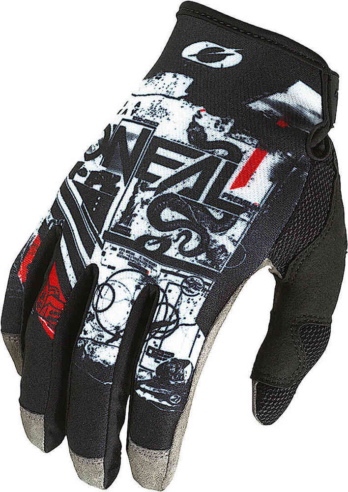 Перчатки для мотокросса Mayhem Scarz V.22 Oneal, черный красный