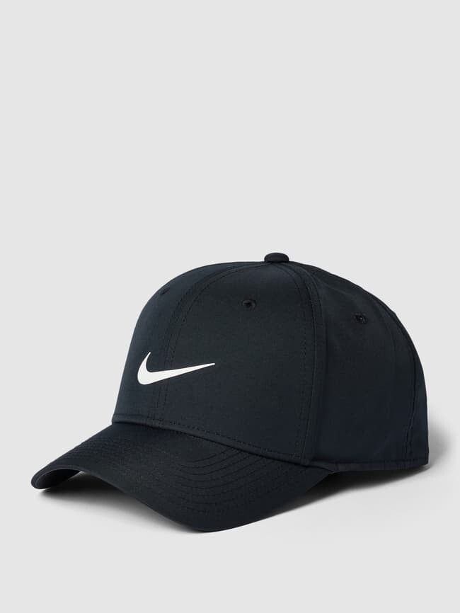 

Бейсболка с принтом этикетки Nike, черный