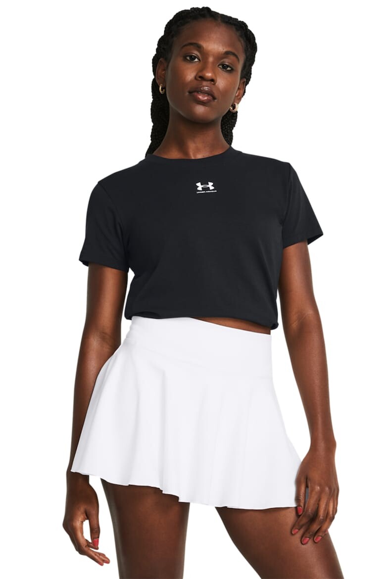 

Футболка для фитнеса с логотипом Campus Core Under Armour, черный