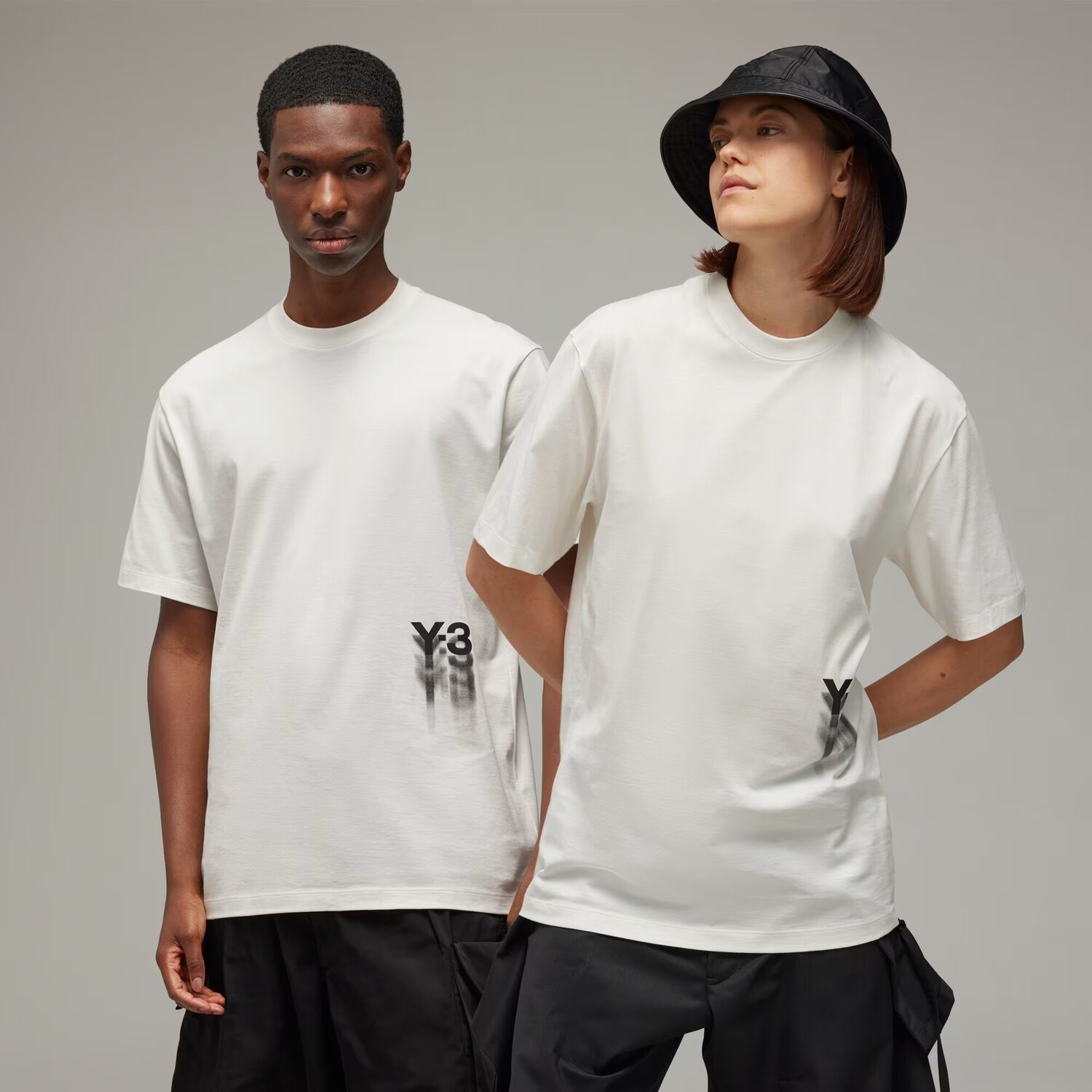

Футболка с короткими рукавами и рисунком Y-3 Adidas