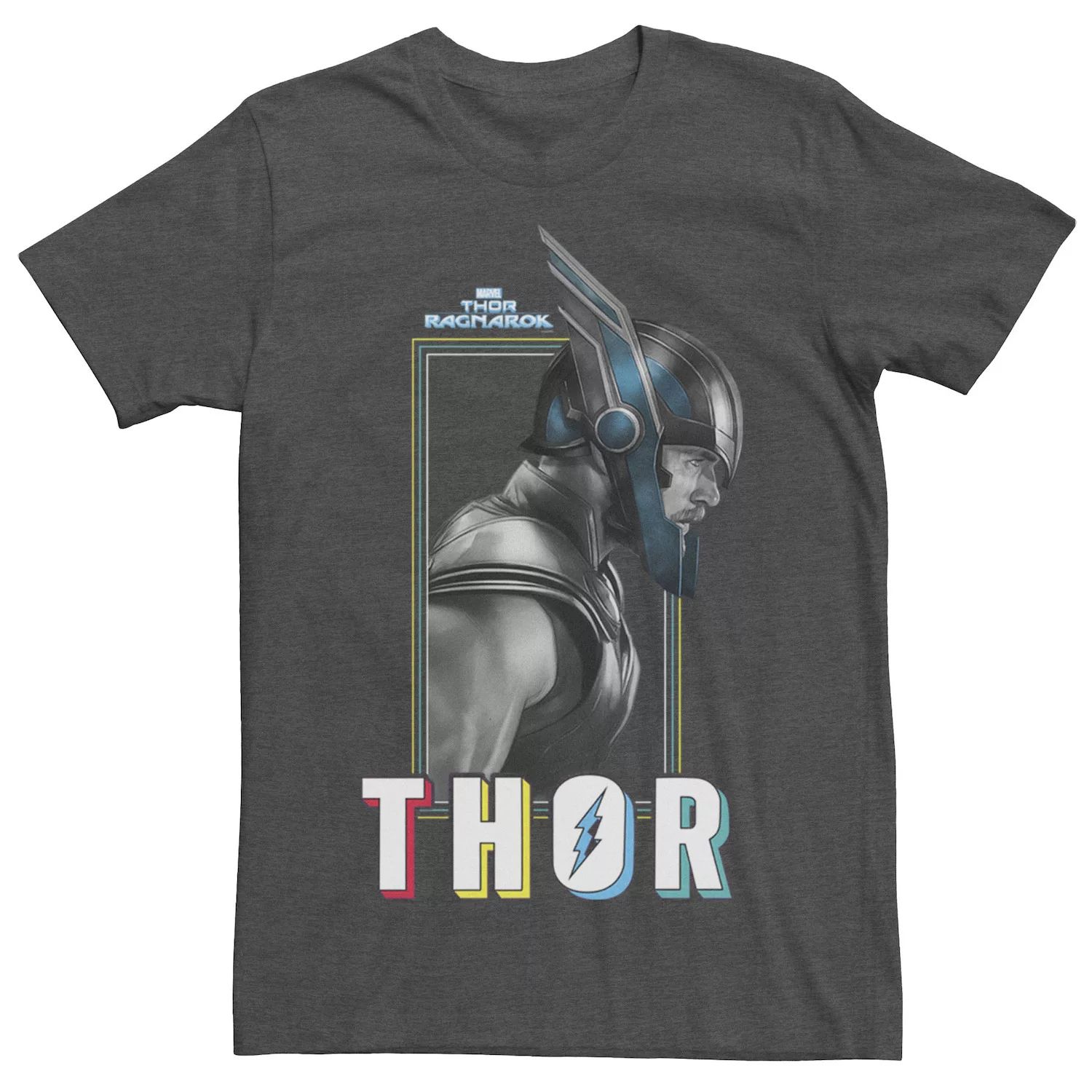 Мужская футболка с портретом профиля Marvel Thor Ragnarok Thor рюкзак халк thor ragnarok белый 2