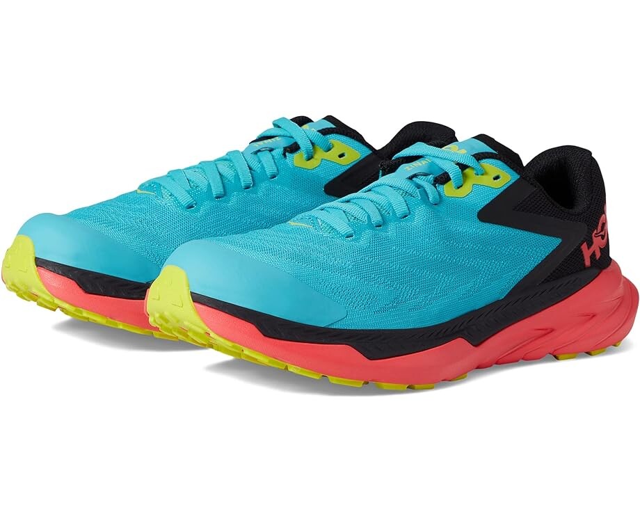 Кроссовки Hoka Women's Zinal, цвет Scuba Blue/Diva Pink