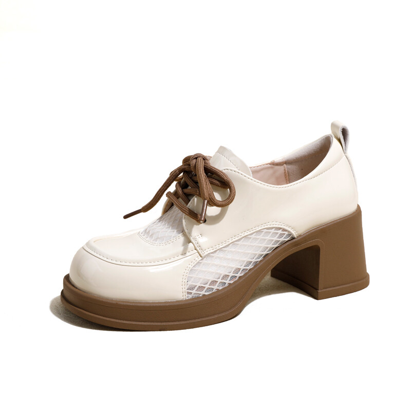 

Туфли женские повседневные Women's Casual Shoes Women's Ouumeis, кремовый