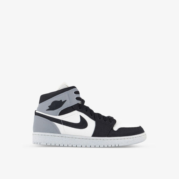 

Кроссовки средней высоты из парусины Air Jordan 1 Mid Nike, черный