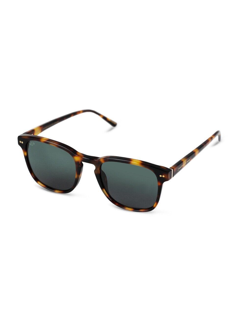 

Солнечные очки Kapten & Son Pasadena Tortoise Green, олива/пихта
