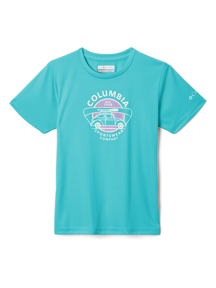 

Спортивная футболка Columbia Funktionsshirt Mirror Creek, бирюзовый