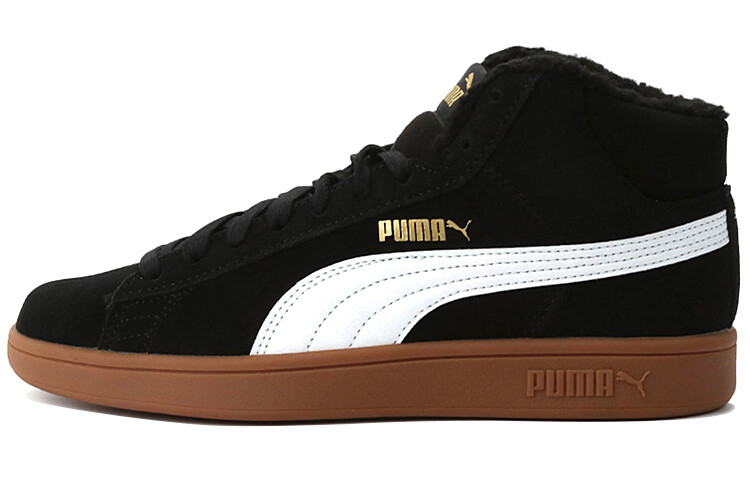 

Обувь унисекс для скейтбординга Puma Smash V2 Mid Wtr, черный, белый цвет