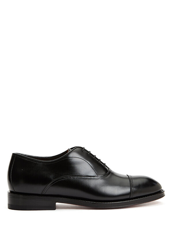 

Черная мужская кожаная обувь Santoni