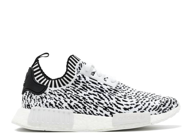 

Кроссовки Adidas NMD_R1 PRIMEKNIT 'ZEBRA', белый, Белый;серый