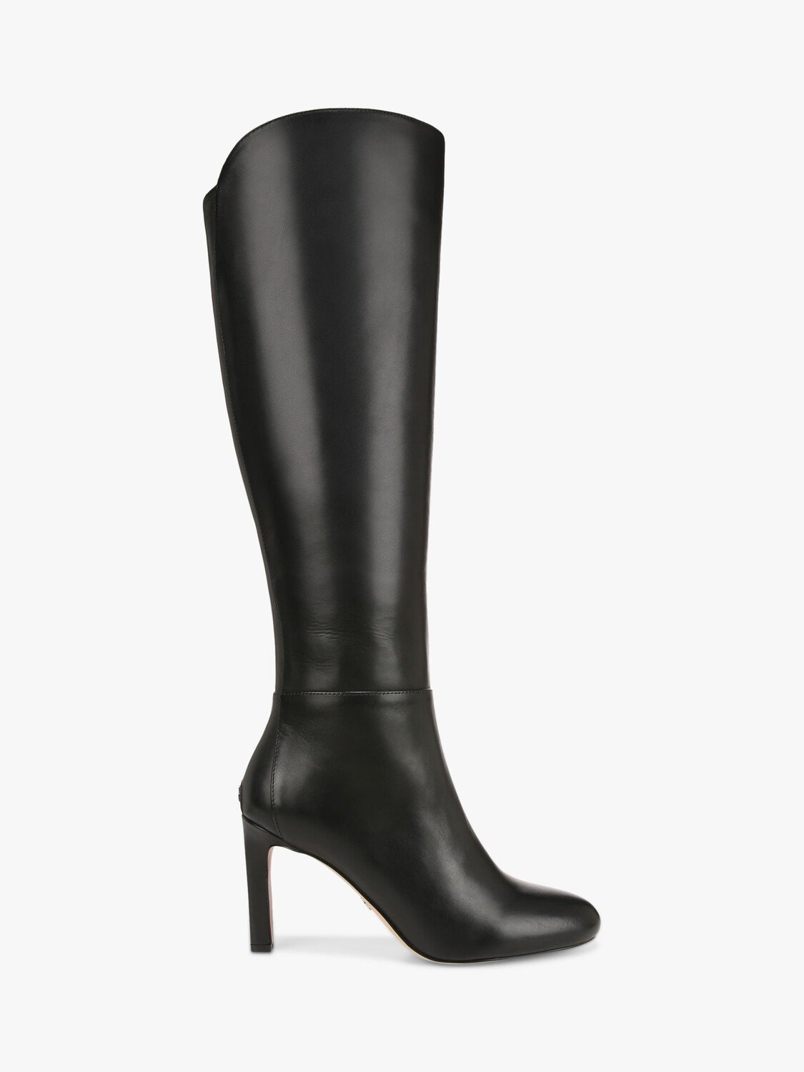 

Кожаные сапоги до колена Shauna Sam Edelman, черный